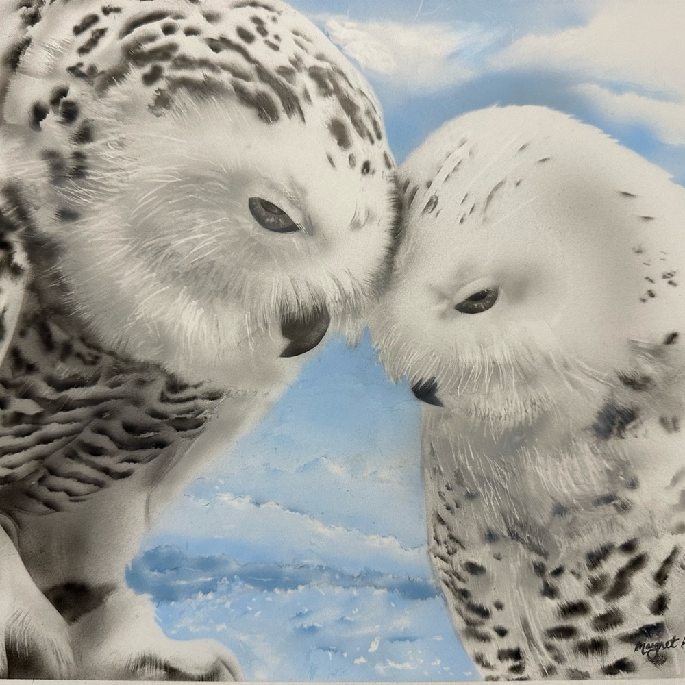 Snowy Owl Art Print by Margret Howard
